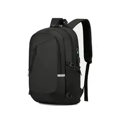 NEO DIGITAL - Mochila impermeable antirrobo para hombre portalaptop USB BP30