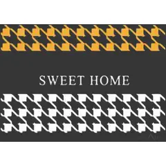 CASATEX - Alfombra Piso Antideslizante Tapete de Baño SWEET HOME 7