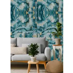 GENERICO - PAPEL TAPIZ ABSTRACTO 0.53 X 10 M CODIGO B61 PARA PARED