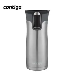 CONTIGO - Vaso térmico West Loop de acero inoxidable Gris 473ml