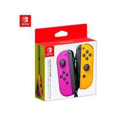 NINTENDO - Mando JOY CON NEON PURPLE Y NEON ORANGE SWITCH