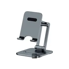 BASEUS - Soporte de celular Aluminio 2 ejes plegable portátil LUSZ000013