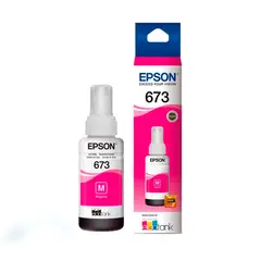 EPSON - TINTA 673 MAGENTA, L805/L850/L810/L800 70 ML P/N: C13T67332A
