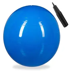 ALPHA GYM - Pelota para yoga y pilates Inflador 85cm Profesional