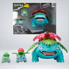 JAZWARES - FIGURA POKEMON SELECT EVOLUCION MULTIPACK BULBASAUR