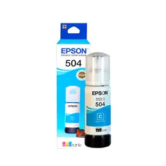 EPSON - TINTA 504 CYAN PARA L4150/L4160/L4260/L6161/L6171/ P/N: T504220