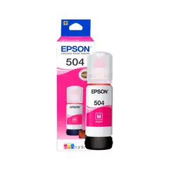 EPSON - TINTA 504 MAGENTA P/L4150/L4160/L4260/L6161/L6171/ P/N: T504320