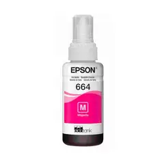 EPSON - TINTA 664 MAGENTA PARA L110 A L220/L300 A L375/L455 P/N: T664320