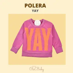 ALLEZ COLLECTION - POLERA BEBE MUJER YAY