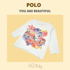 GENERICO - POLO NIÑA M/ L YOU ARE BEAUTIFUL