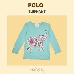 ALLEZ COLLECTION - POLO NIÑA M LARGA ELEPHANT