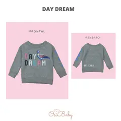 GENERICO - POLERA BEBE MUJER BELIEVER / DAY DREAM