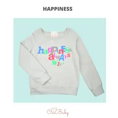 ALLEZ COLLECTION - POLERA NIÑA HAPPINES ALWAYS