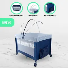 SAFETY 1ST - Cuna Corral para Bebés «SLEEP» Blue