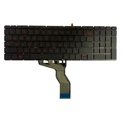 HP - Teclado ORIGINAL Omen 17-G 17-U 17T-U 17-W 17T-W Envy 17-N INGLES
