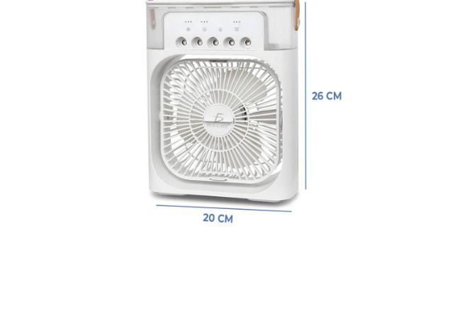 VENTILADOR CON ENFRIADOR DE AIRE 3 EN 1.