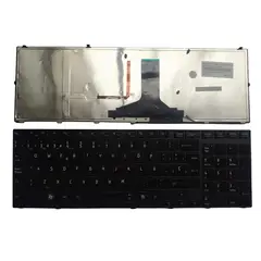 TOSHIBA - Teclado ORIGINAL A660 A600 A600D A665 RETROILUMINADO
