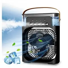 GENERICO - Mini Ventilador Humidificador Aromatizador Color Negro