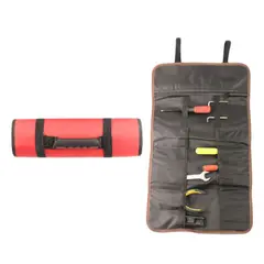 ZIMRAHYG - Bolso De Herramientas Multifunción Plegable Portátil Rojo