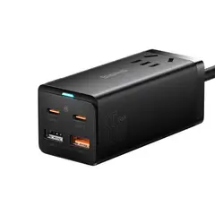 BASEUS - Cargador conector multi puertos carga rápida 65W PSZM000001