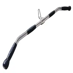 ALPHA GYM - Barra para dominadas en Polea barra para espalda gimnasio