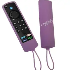 CASE - Funda Protectora Para Control Amazon Fire Tv Stick -Lila forescente