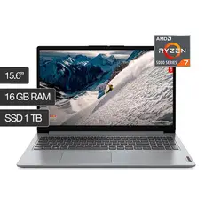 LENOVO - Laptop Ideapad 1 R7 5700U 16gb DDR4 1TB SSD 15.6 Fhd window 11 Home