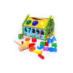 GENERICO - Casita Para Encaje De Madera