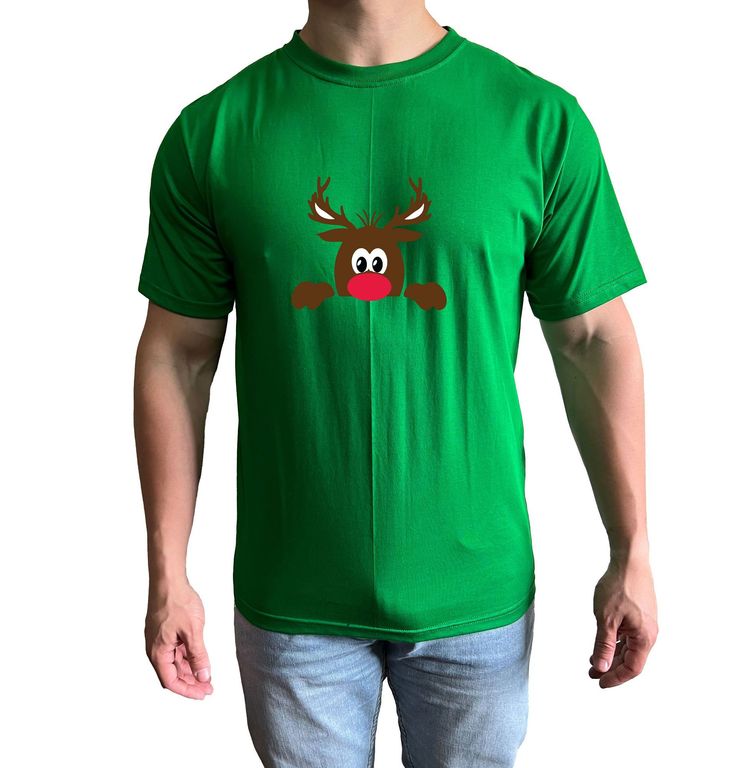 Polo Hombre diseño Reno - Verde
