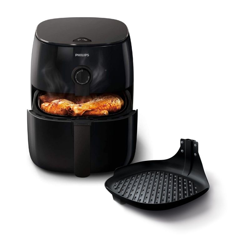 Freidora de aire premium 4 litros HD9721 + Accesorio grill