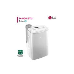 LG - AIRE ACONDICIONADO PORTATIL DE 14,000 BTU INVERTER FRIO SOLO.