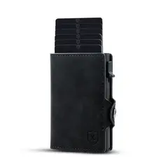 Xclusive - Billetera Tarjetero Deluxe - - Gris Oscuro / Talla única.