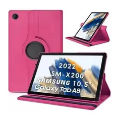 GENERICO - Funda Giratoria Fucsia para tablet Samsung Galaxy Tab A8