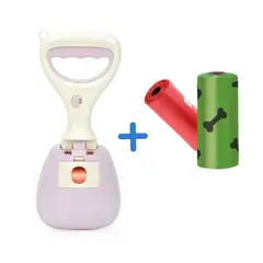 SHEEPBUSTER - Recogedor de Popo Lila regalo 2 roll dog poop