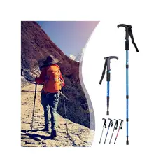 GENERICO - Baston Trekking Antishock Mango Senderismo Escalada