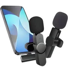 GENERICO - Micrófono inalámbrico Lavalier K11 dual tipo C