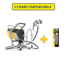 WAGNER - Combo Pistola para Pintar CP190 SKID y Filtro Blanco