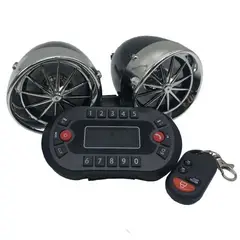 SEISA - Parlante bluetooth para moto color negro YY-731 Élegans