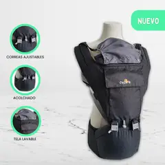 GENERICO - Canguro Portabebé «HIP SEAT» Black