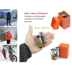 GENERICO - MINI COCINA PARA CAMPING PORTATIL SENDERISMO TREKKING