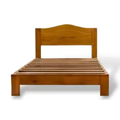 MUEBLES MACRUMO - Cama de madera tornillo modelo Mancora 2 Plz