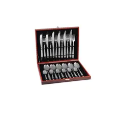 FACUSA - Juego de Cubiertos de 24 Piezas