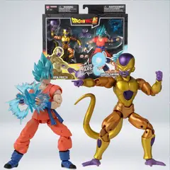 BANDAI NAMCO - FIGURA DRAGON STAR GOKU SUPER SAIYAN BLUE VS GOLDEN FREEZER