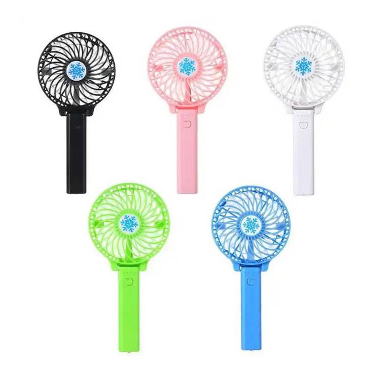 Ventilador Portatil Recargable Flexible Con Linterna