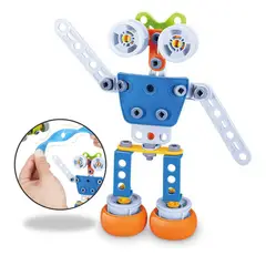 GENERICO - Juguete Robot de Construcción Flexible 59P