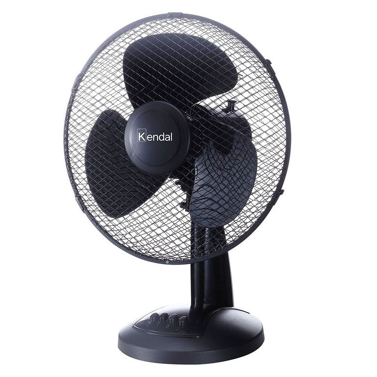 Ventilador Sobremesa 12 Pulgadas KVS-12DN Negro