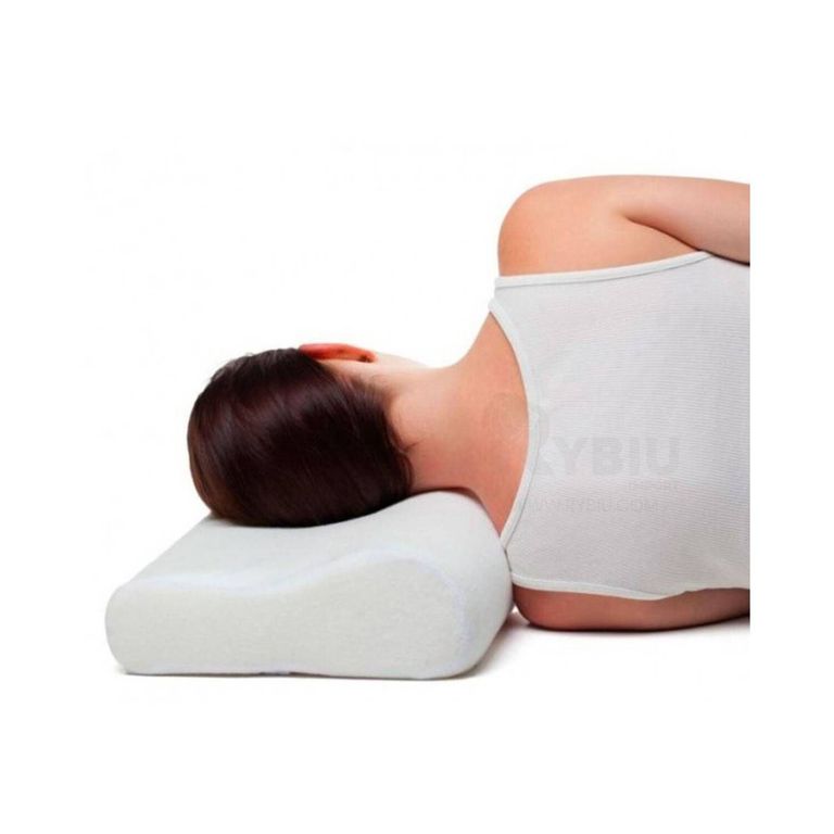 Almohada con Memoria Ergomonica Ortopedica Viscoelastica Evita Dolor