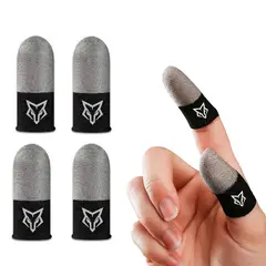 GENERICO - Guantes Dedales Profesional Gaming Star Fox x 4 unid