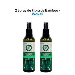 GENERICO - 2 Spray de Fibra de Bamboo 250ml - Wokali