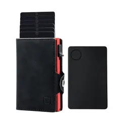 XCLUSIVE - Pack Billetera Tarjetero con Localizador